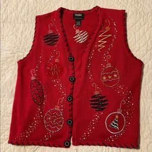 Christmas Sweater Vest, size L